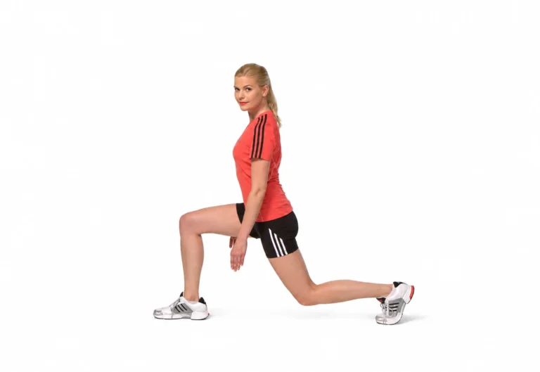 Forward & Reverse Lunge technique position