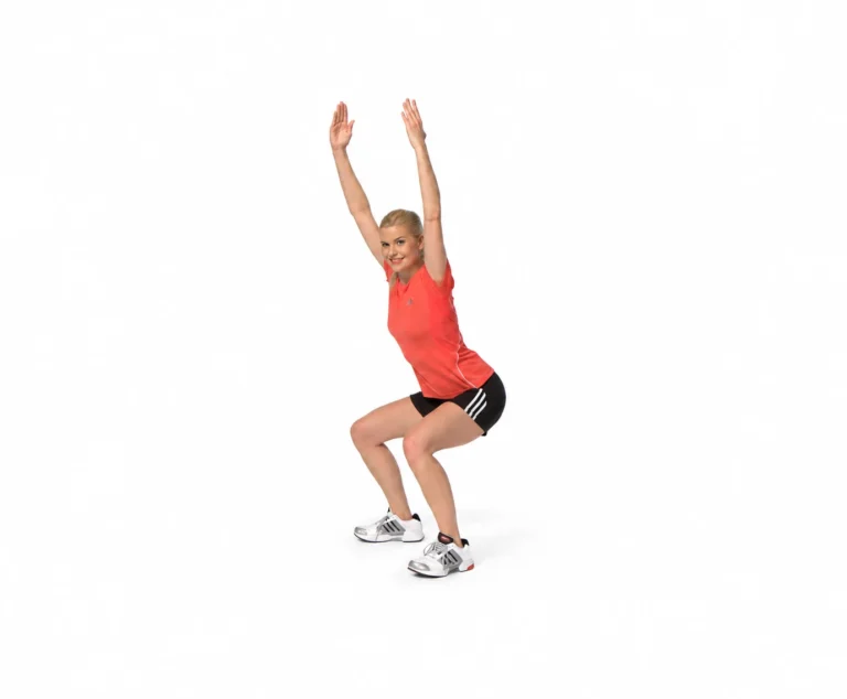 Squat & Overhead Reach technique position
