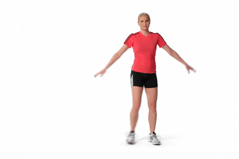 Lateral Skips With Arm Swings: open-arm phase from the demonstration