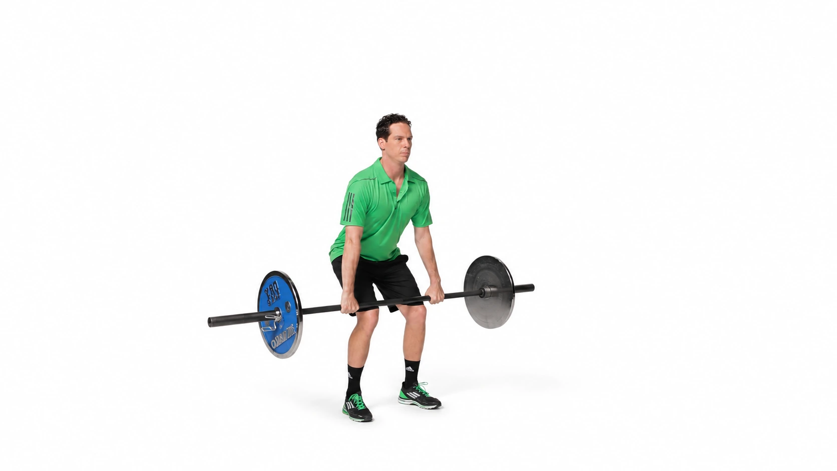 Above-knee hang setup
