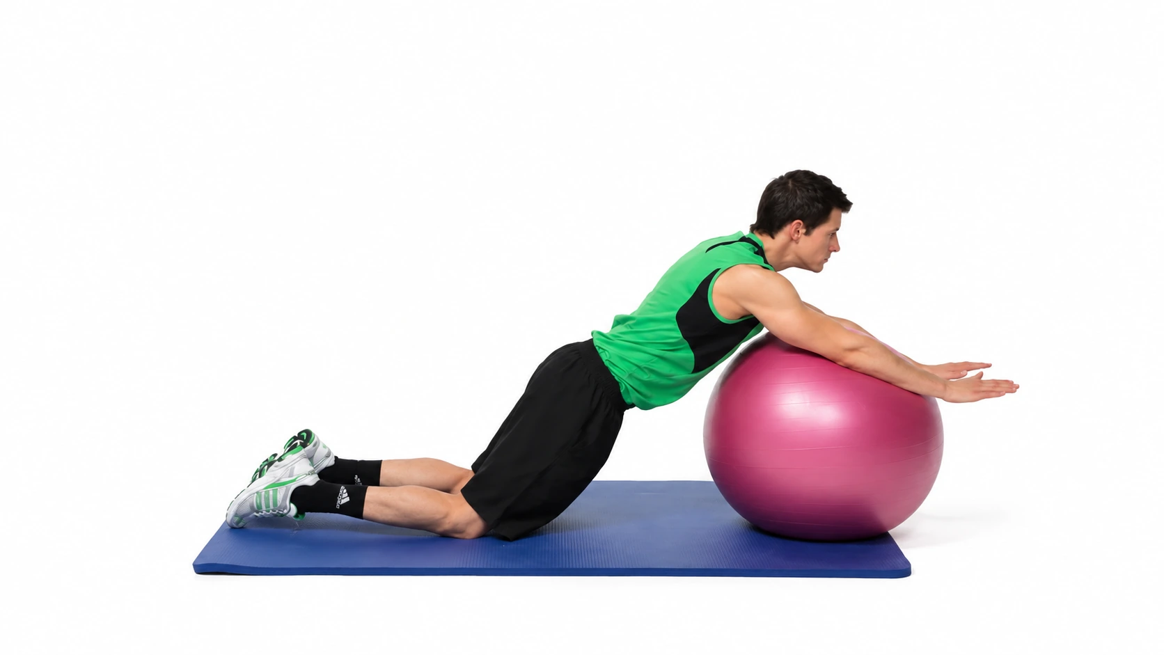 6.114 reference: outward reach with the forearms supported toward the top of the ball