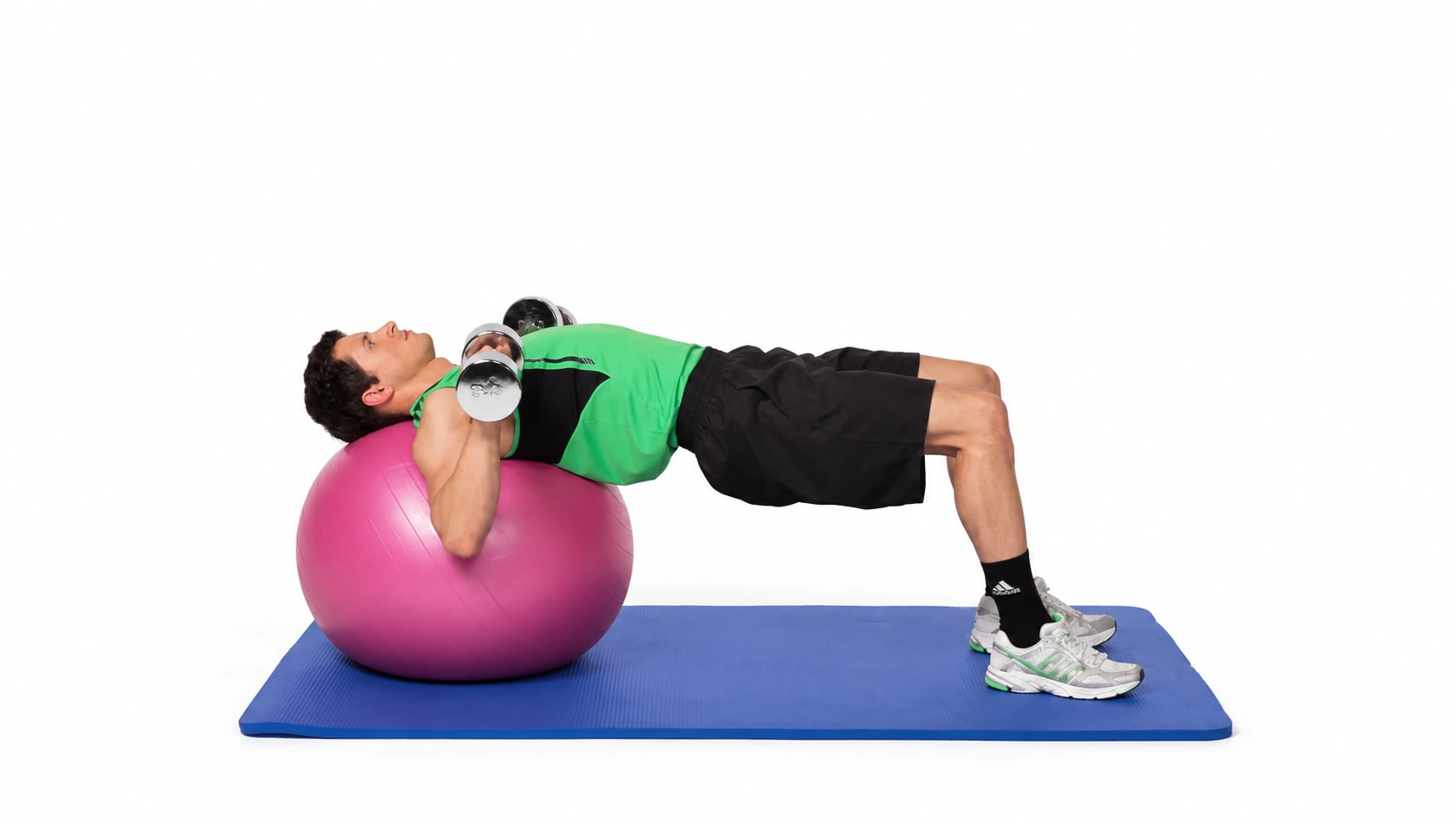 6.103 bilateral press: bent-elbow position with head and shoulders supported