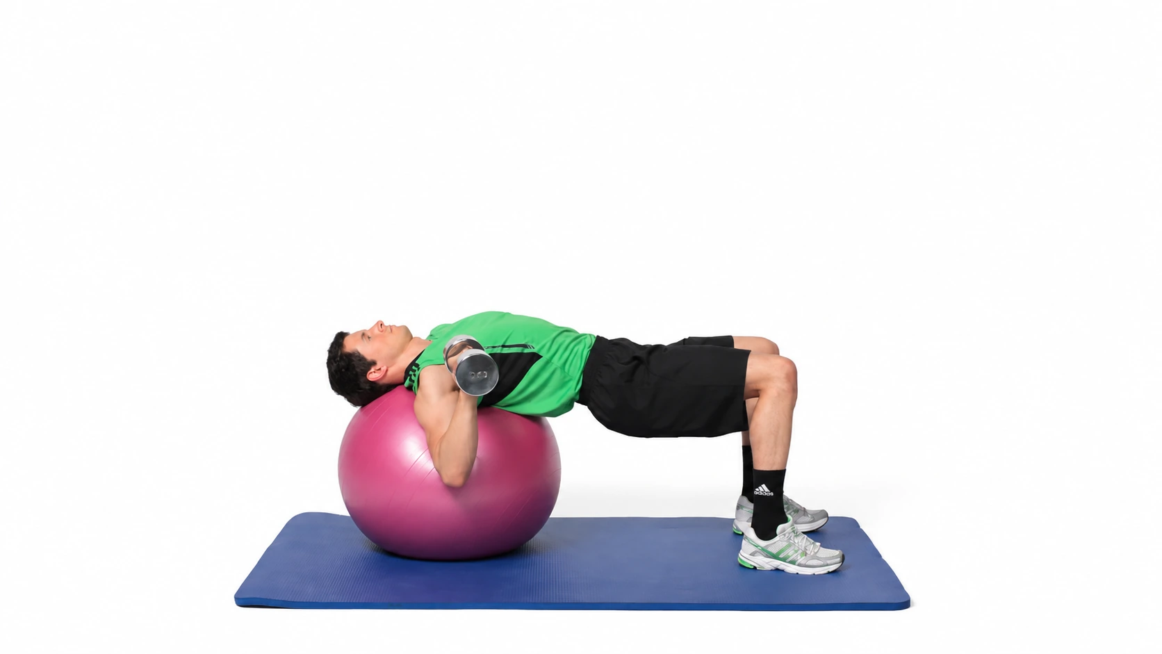 Current 6.105 reference footage: single dumbbell at the chest