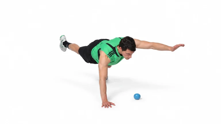6.95 opposite arm and leg raised together