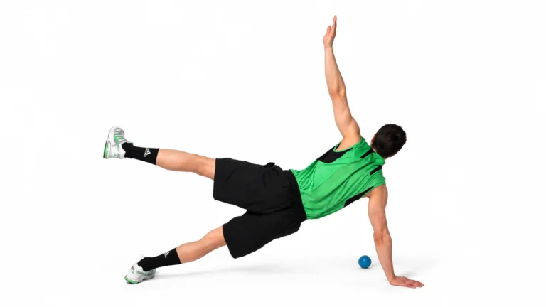 6.97 same-side arm and leg raised in side support