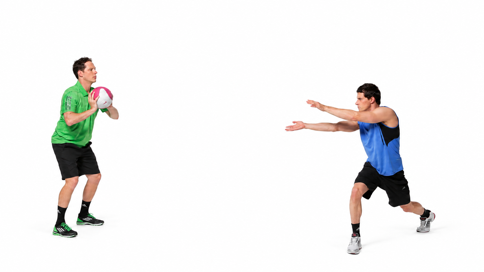 Medicine-Ball Trunk-Twist Pass: 7.241 MB Trunk Twist Pass II — diagonal lunge