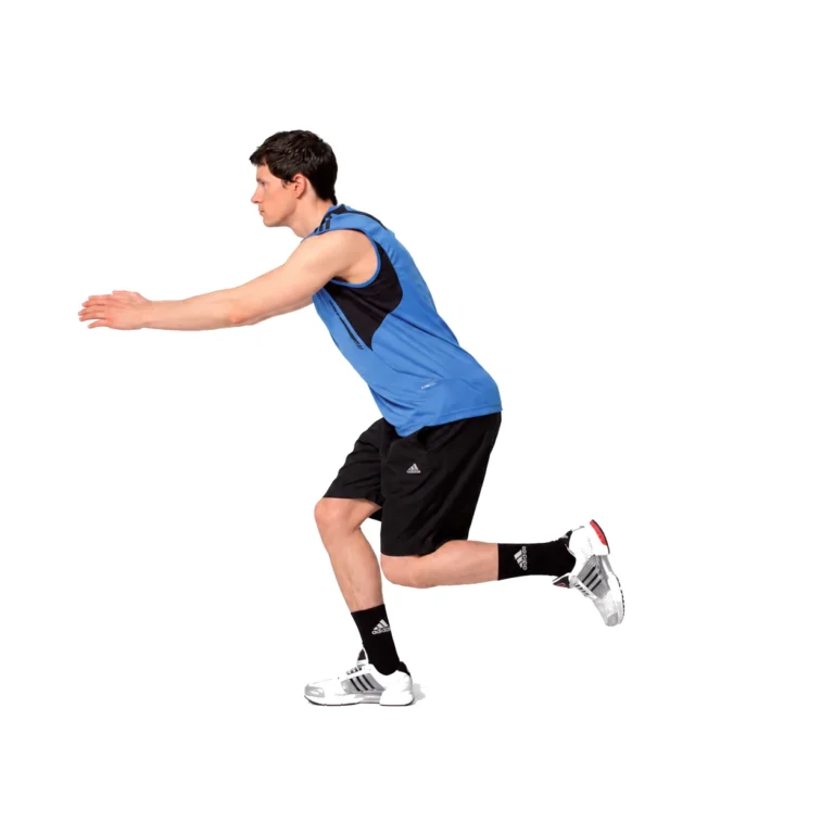 Foundational Control: 7.03: controlled single-leg squat position.